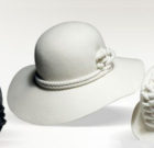 Celebrità Feltro Bianco